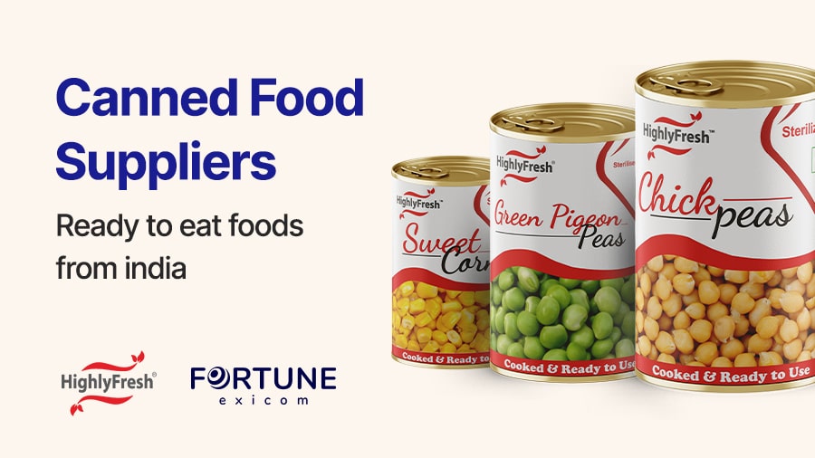 Canned Product from India