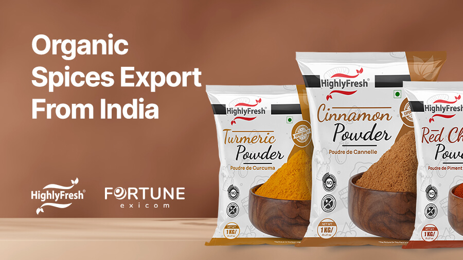 Organic Spices Export From India