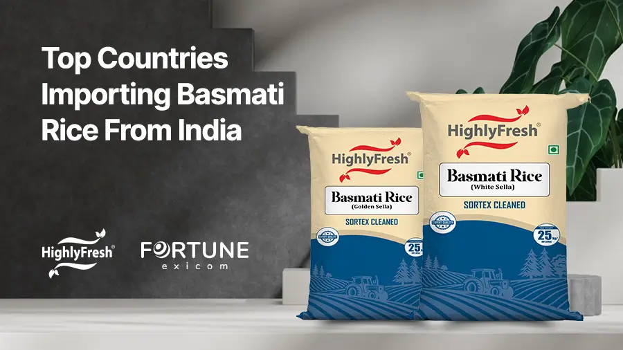 Top Countries Importing Basmati Rice From India
