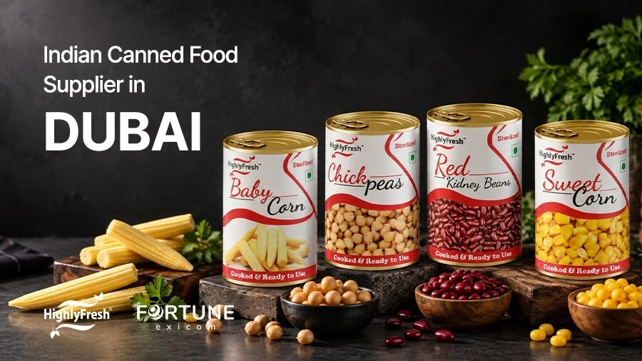Indian Canned Food Supplier in Dubai